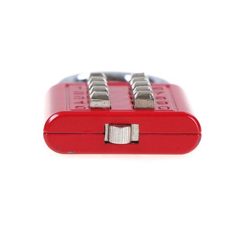 MUrldall-Button Combination Security Padlock Digital Lock Suitcase Luggage Drawer Door DIY Toolbox 10-bit Padlock, 5-Position Locking Mechanism red 5 Mechanism Key Blind Old Man Fixed Gym Toolbox - NewNest Australia