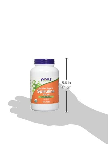 Now Foods Organic Spirulina Tablets, 500 - NewNest Australia