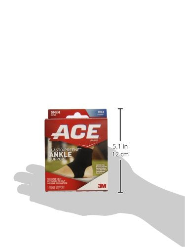 ACE - 207525 Elasto-Preene Ankle Support, Support to sprained or strained ankle, Small/Medium Small/Medium (Pack of 1) - NewNest Australia
