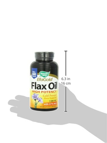 Nature's Way Flax Oil 1300mg, 200 Softgels - NewNest Australia