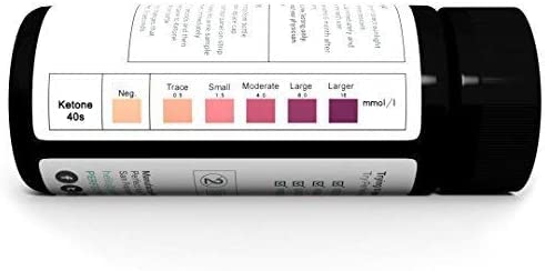 Seba Nutrition - Keto Urine Test Strips - 125 Urinalysis Test Sticks (5 X 25 Aluminum Sachets in a Bottle) - Design for Ketogenic and Low Carb Diets - Best for Accurate Meter Measurement of Ketones - NewNest Australia
