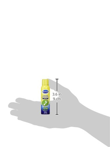 Scholl Fresh Step Extra Fresh foot spray, mild foot deodorant with long-lasting effect against unpleasant odors, (1 x 150 ml) 150 ml (pack of 1) - NewNest Australia