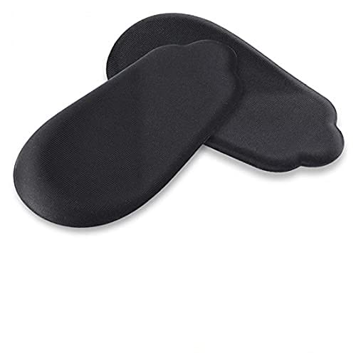 Haofy Heel Inserts Heel Cushion Supination Insoles, Heel Cups Lateral Inner Heel Wedge Insert for O/X Type Leg, 2 Pairs Heel Gel Support Pads Orthopedic Insoles for Supination and Pronation L - NewNest Australia
