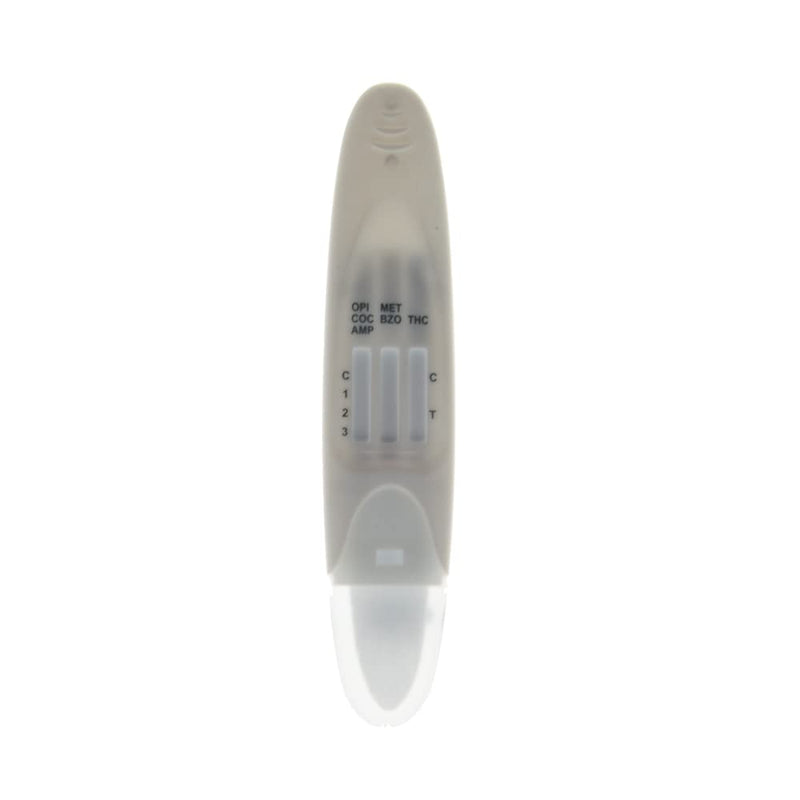 The Saliva Drug Test Kit - Oral Fluid Testing - 6 Drugs - Instant Results for Cocaine, Cannabis (THC), Heroin (Opiates), Amphetamine, Methamphetamine, Benzodiazepine (1) 1 - NewNest Australia