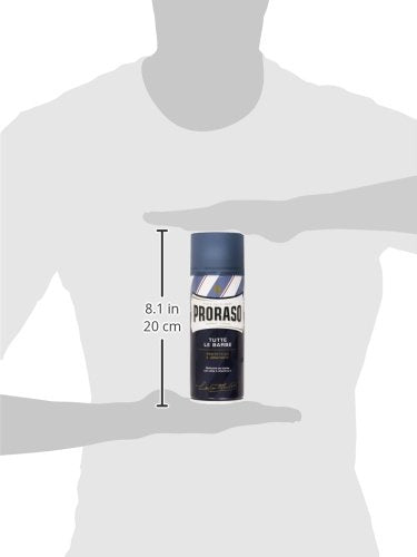 Proraso Blue Tutte Le Barbe Protettiva E Idratante Shaving Foam, Pack of 1 (1 x 400 ml) - NewNest Australia