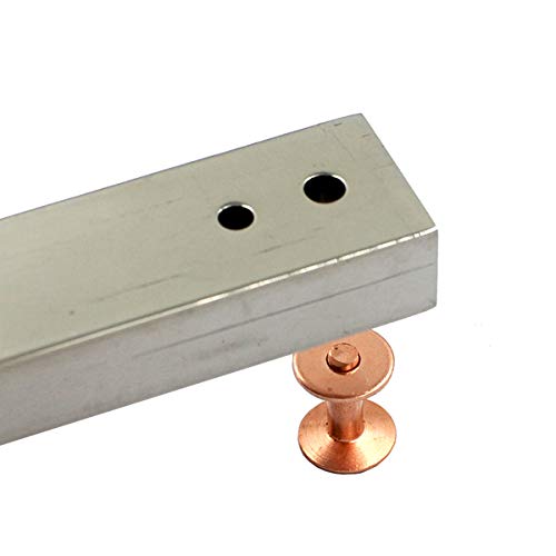 DGOL #9 and #12 Burrs Setter Stainless Steel 2 in 1 Size 9 and Size 12 Copper Rivet Fastener Install Setting Tool - NewNest Australia