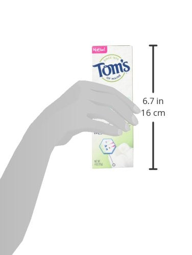 Tom's of Maine, Natural Rapid Relief Sensitive Toothpaste, Natural Toothpaste, Sensitive Toothpaste, Fresh Mint, 4 Ounce, 2-Pack 4 Ounce (Pack of 2) - NewNest Australia