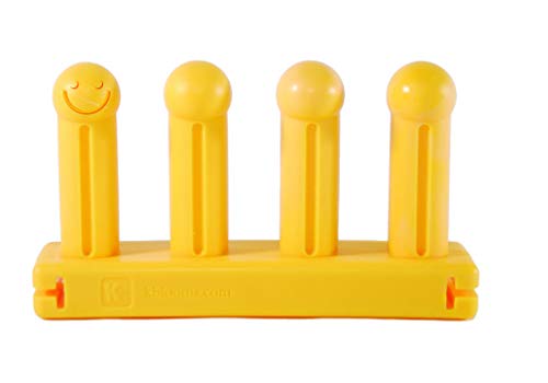 Authentic Knitting Board Zippy Knitting Loom, 5.25 by 3", Yellow - NewNest Australia
