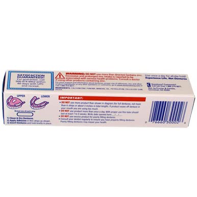 Fixodent Free Denture Adhesive Cream 2.40 oz (Pack of 5) - NewNest Australia