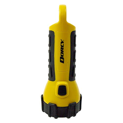 Dorcy 41-2521 Waterproof Battery Powered Floating LED Flashlight with Carabiner Clip, Ideal for Camping and Outdoors,Bright Yellow Bright Yellow - NewNest Australia