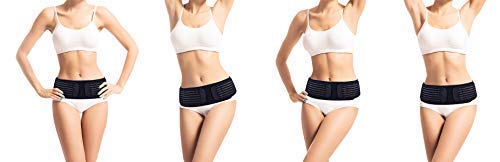 Thx4COPPER Compression Adjustable Sacroiliac Hip Waist Compression Belt, Lower Back Support Brace, Pain Relief for Sciatica, Pelvis, Lumbar,Nerve,Leg,SI Joint,Anti-Slip Pelvic for Men/Women Normal thickness fabric XL - NewNest Australia