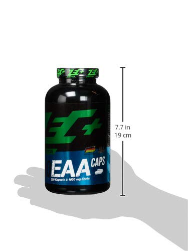 Zec+ Nutrition Amino Eaa Caps, 250 Capsules, Essential Amino Acids, High Dose Amino Acid Powder In Capsule Shape, 8 Eaas & Valuable Vitamins, Made In Germany - NewNest Australia