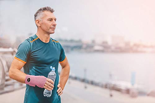 Dr. Arthritis Doctor Developed Comfy,Lightweight,Wrist Support-Strap-Brace-Hand Support, Perfect fit for Right Hand, for Men and Women Single, Pink Right (Pink) - NewNest Australia