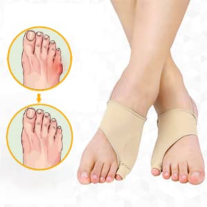 Akozon Little Toe Splint, Pinky Toe Pain Relief Pad, Bunion Corrector Small Toe Cushion Spacer Shield Guard Bunion with Non-Slip Strap for Little Toes to Care for Your Feet - NewNest Australia