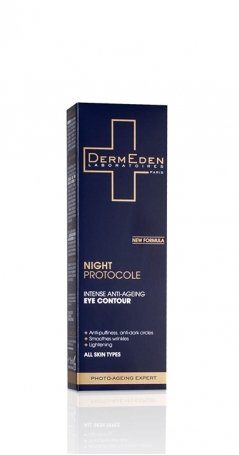 DERMEDEN NIGHT PROTOCOLE INTENSE ANTI-AGEING EYE CONTOUR CREAM 15ML - NewNest Australia