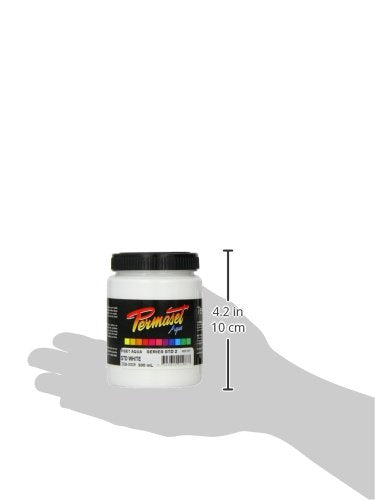 Permaset Aqua 300ml Fabric Printing Ink - Standard White - NewNest Australia