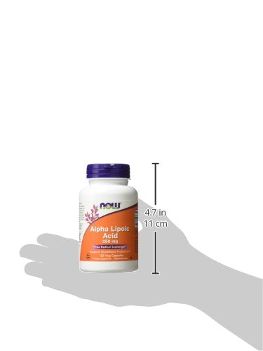 NOW Supplements, Alpha Lipoic Acid 250 mg, Supports Glutathione Production*, Free Radical Scavenger*, 120 Veg Capsules - NewNest Australia