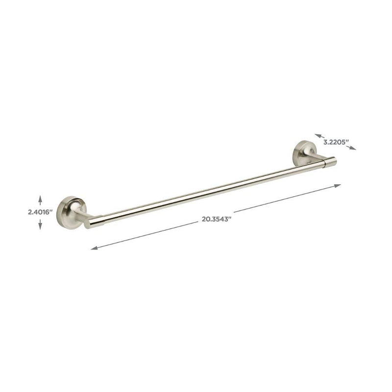 Franklin Brass VOI24-SN Voisin 24 inch Towel Bar Rack, Satin Nickel - NewNest Australia