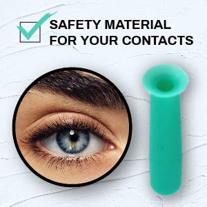 Sports Vision's Pack of 3 Green Hard and Soft Contact Lenses Contact Lens Sucker Insertion/Removal - NewNest Australia