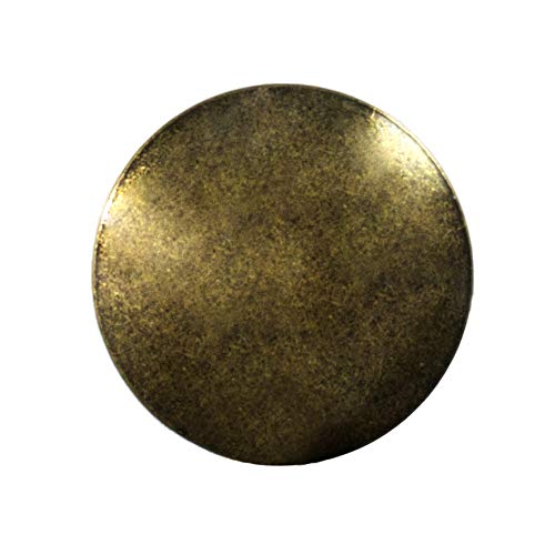decotacks® 500 PCS Heavy Duty Antique Brass Finish Upholstery Tacks, Furniture Nails, French Natural Thumb Tack Push Pin, 7/16" Head Dia [Antique Brass, French Natural] DX0511AB500 - NewNest Australia
