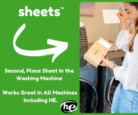 As Seen On Shark Tank, 50 Laundry Detergent Sheets, 40 Fabric Softener Dryer Sheets Plastic Free Compostable Dryer Sheet (Free & Clear Laundry and Dryer Sheets) Earth Friendly, A Breeze To Use Free & Clear Laundry and Dryer Sheets - NewNest Australia