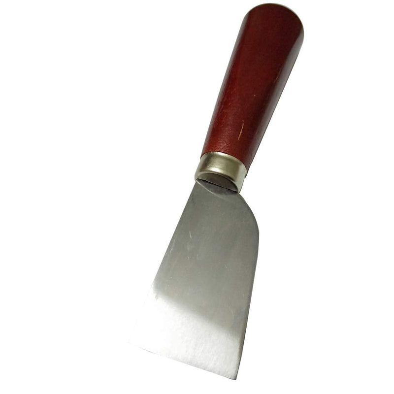 DUJISO Leather Knife Cutting Knife Edging Knife with Wooden Handle Leather Working Knife for DIY Leathercraft Cutting - NewNest Australia