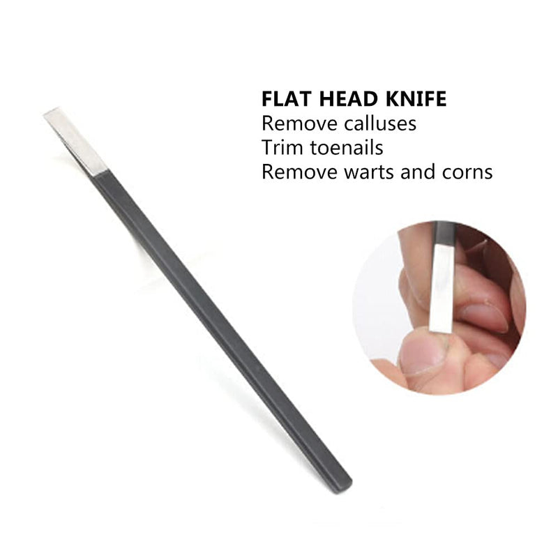 Pedicure Knife Kits, Pedicure Knife Professional Callus Slicer Blades Made Of Stainless Steel Callus Remover, Toenail Scalpel Pedicure Knife Dead Skin Corn Foot File Rasp - NewNest Australia