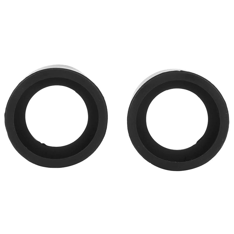 2PCS Eyepiece Cover Eyepiece Guard Soft Rubber 36mm Stereo Microscope Accessory for 32-36mm Stereo Microscope(Oblique Angle) - NewNest Australia