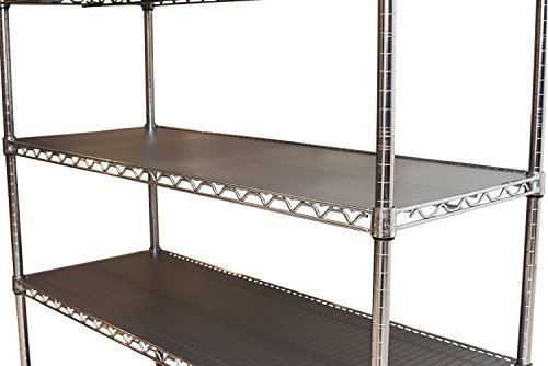 NewNest Australia - Set of 3 Shelf Liners for Wire Shelf Liner, Fits Sandusky Wire Shelves - Premium Quality (Graphite, 14 x 24) 