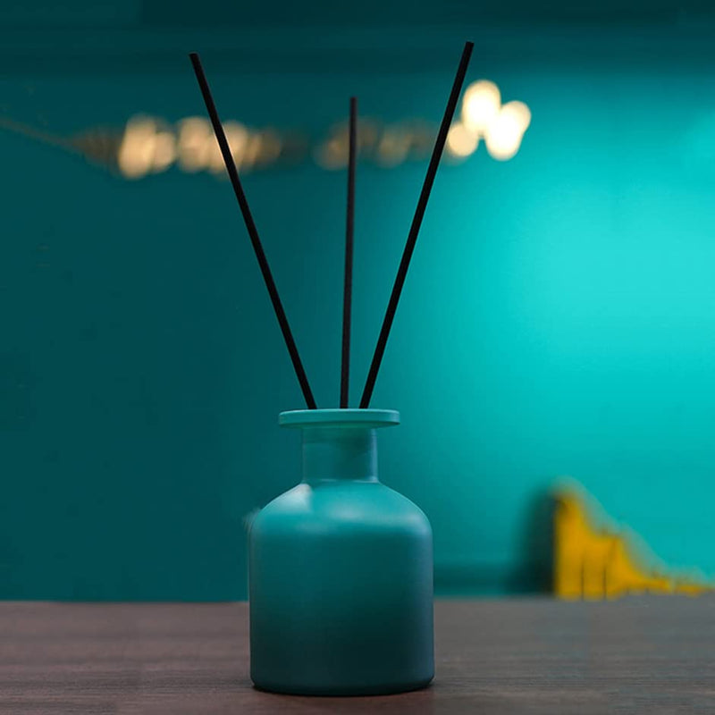 150ml/5oz Empty Refillable Glass Diffuser Bottles Aromatherapy Jar Container Fragrance Accessories Use for DIY Replacement Reed Diffuser Sticks Sets Essential Oils Crafts Decor (Blue Gradient) Blue Gradient - NewNest Australia