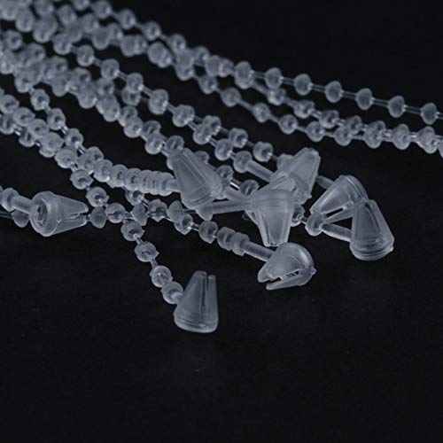 Batino 1000PCS Adjustable Security Beaded Loop Tie Plastic Hand Wear Tag Rope Plastic Paper Prices Tag Fasteners - NewNest Australia
