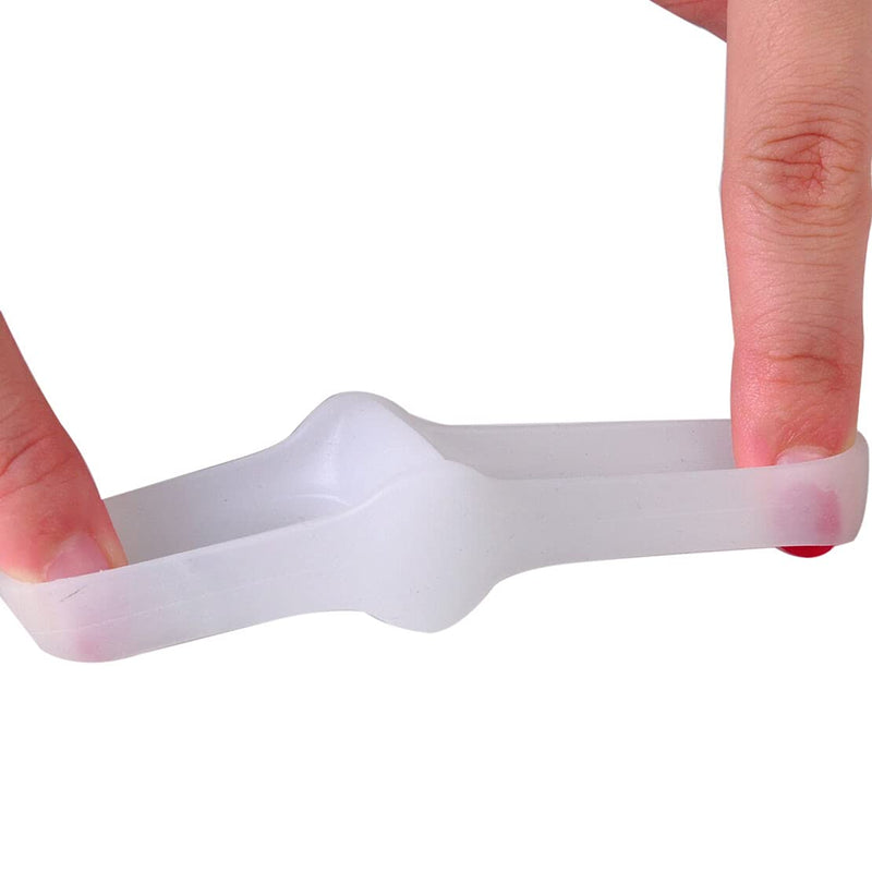 feifanshop 4 x silicone toe separators small toe friction protection toe separator hallux valgus - NewNest Australia