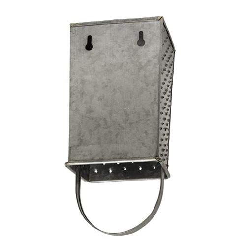 NewNest Australia - CWI Gifts Galvanized Metal Grater Dishtowel Holder 