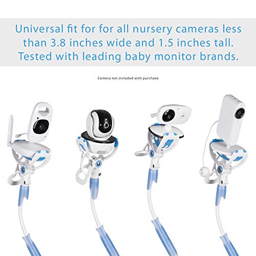 FlexxiCam | Universal Baby Monitor Holder with Strap | Flexible Baby Camera Mount Shelf | No Drilling | A Safer Monitor Stand for Your Baby - NewNest Australia