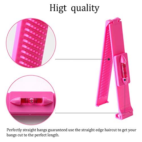 Clip Cut Tool Hair, Professional DIY Home Trimmer Styling Clip Comb Hairstyle Typing Trim Tool Accurate Trimmer Fringe Hair Cutting Barrettes Hairpins, for Kids Women Haircut Shears Thinning - NewNest Australia