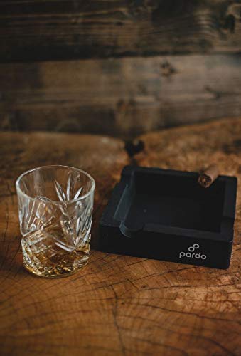 Pardo Cigar Ashtray Unbreakable Silicone Large Ring Gauge, Cigar Ashtrays for Indoor and Outdoor Use With 4 Cigar Rest Ash Tray - NewNest Australia