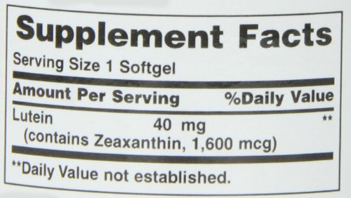 Nature's Bounty Lutein Pills, Eye Health Supplements and Vitamins, Support Vision Health, 40 mg, 30 Softgels - NewNest Australia