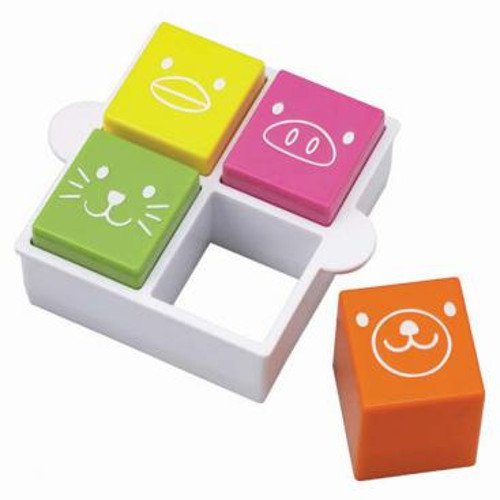 NewNest Australia - Torune Bento Sandwich Cutter Mold, Animal Face 