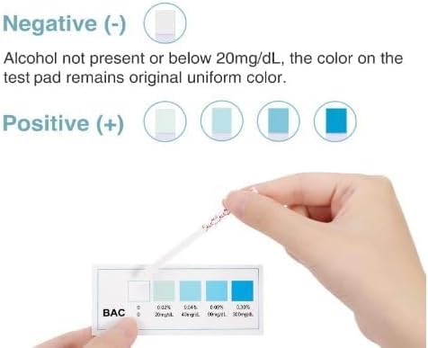 5 Alcohol Test Alcohol Tester Saliva Test Strip Test For Detecting Alcohol Etg In Saliva Drug Test Quick Test France Strips Disposable Kit Drugs Certified % Car Alcohol - NewNest Australia