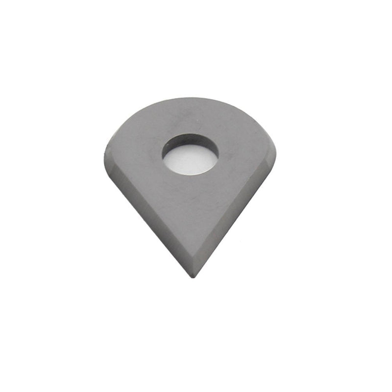 OSCARBIDE Carbide Paint Scraper Blades 3 pieces for Removing Paint Glue Varnish Rust Fits Most Popular Hand-hold Scrapers Replacement Blades Include Round Drop Triangle Shaped - NewNest Australia