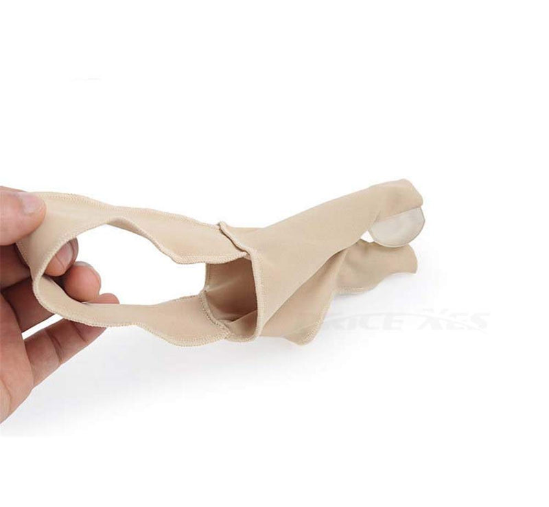 Bunion Straightener Protector Relief Sleeve w/Gel Bunion Stretchy Pads Cushioned Splint, Orthopedic Hallux Valgus Overlapping Corrector Bootie Guard Hammer Toe Pain Aid Surgery Treatment 2 Pc (L) L (Pack of 2) - NewNest Australia