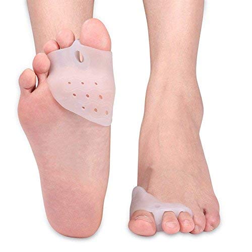 Pair of Best Gel Toe Separators Protector By Pedimend, Separation of Three-hole Toe Orthosis for Dancers,Yogis & Athletes,Treatment for Bunions Relief, Hammer Toe, Hallux Valgus - NewNest Australia