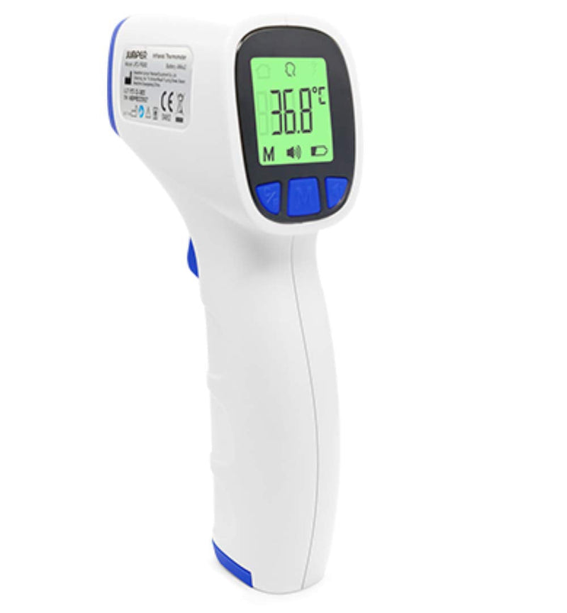 Digital Thermometer Non-Contact Infrared Thermometer Suitable for Adults and Baby, Instant Reading Indoor and Outdoor Use, LCD Screen, Readings Storage, Ear and Forehead Non-Contact - NewNest Australia