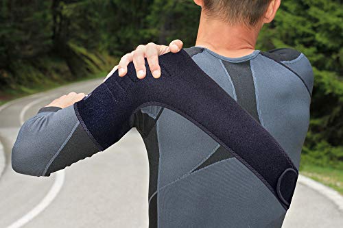 THX4COPPER Magnetic Shoulder Brace, Compression Support Wrap Belt, Adjustable Stabilizer,Arm Injury Prevention for Dislocated AC Joint, Labrum Tear, Pain, Arthritis, Bursitis, Scapula Tendonitis，LL Left L-XL - NewNest Australia