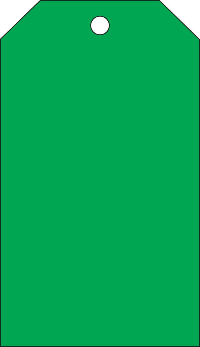 Accuform TDM660CTP PF-Cardstock Medical Gas Tag, Legend"Caution Valve for Oxygen Serving Do Not", 5.75" Length x 3.25" Width x 0.010" Thickness, White on Green (Pack of 25) - NewNest Australia
