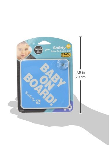 NewNest Australia - Safety 1st Baby On Board Sign, Blue 