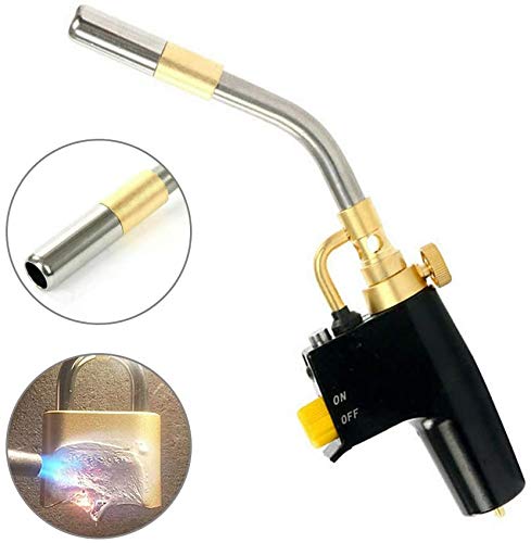 High Intensity Trigger Start Torch, Portable Oxygen Free Welding Gun, Use With MAPP/MAP Pro/Propane for Gas Welding/Stripping Paint/Searing Steak - NewNest Australia