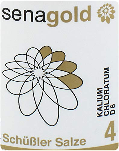 Schuessler Salt No. 4 tablets | Potassium chloratum D6 | gluten-free (400 pieces) 400 pieces (pack of 1) - NewNest Australia