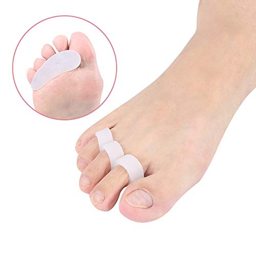 Pedimend Silicone GEL TOE SQUEEZING AVOIDING SEPRATOR (3PAIR) - Separates & Cushions Toes - Improves Balance & Foot Strength - Hammer Toe Corrector - Foot Care - NewNest Australia