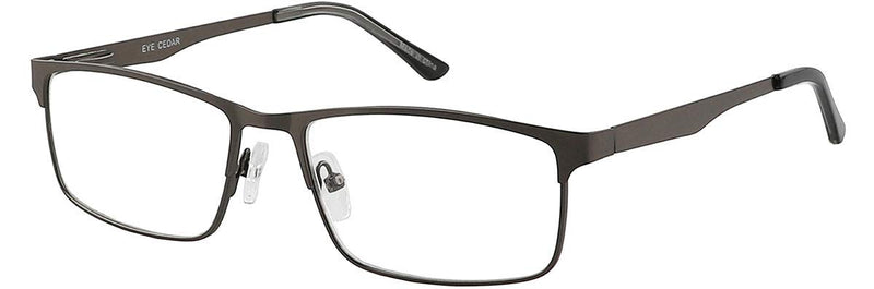 EYECEDAR Amcedar 5 pieces reading glasses men's rectangle frame metal gray stainless steel material spring hinges included computer reading glasses 1.50 5 colors mix 1.5 x - NewNest Australia